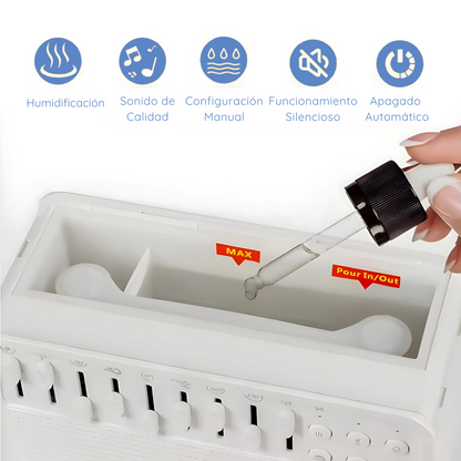 Humidificador con Ruido Blanco